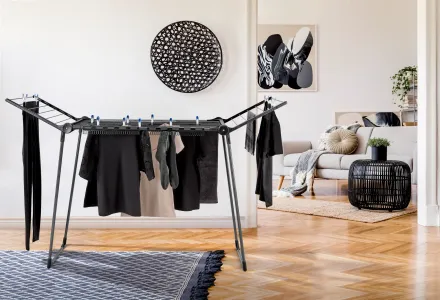 Tower Dryer Pegasus 150 Solid Slim black
