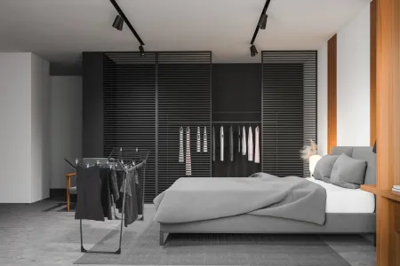 Tower Dryer Pegasus 150 Solid Slim black
