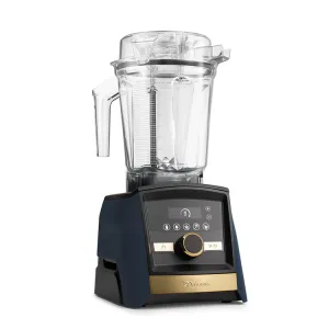 A3500i Ascent® Series Smart Blender - Matt Navy & Gold