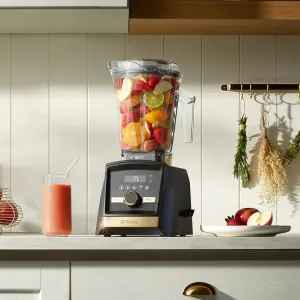 A3500i Ascent® Series Smart Blender - Matt Navy & Gold