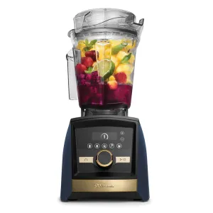 A3500i Ascent® Series Smart Blender - Matt Navy & Gold