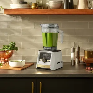 A3500i Ascent® Series Smart Blender - White & Gold