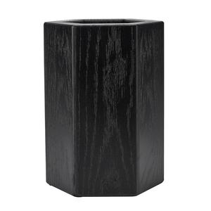 Pro Jet Black Magnetic Hexagonal Knife Block