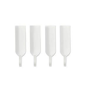 Pro Magnetic Wall Rack Hooks 4pc - White