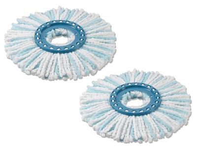 Replacement Head Clean Twist Disc Mop Micro 2PC