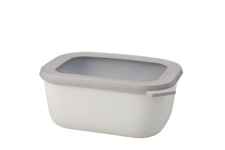 Cirqula Rectangular 1500ml in Nordic White