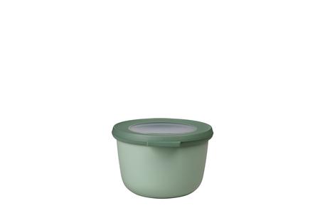 Cirqula Round Storage Bowl 500ml in Nordic sage