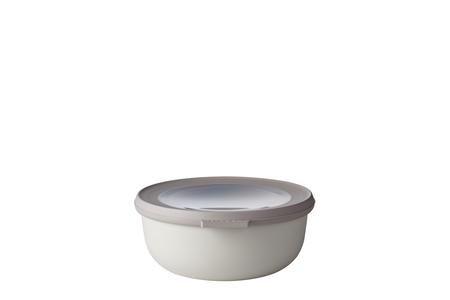 Cirqula Round Storage Bowl 750ml in Nordic white