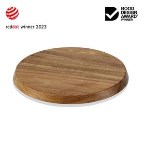 Magnetic Trivet Acacia Wood 24cm