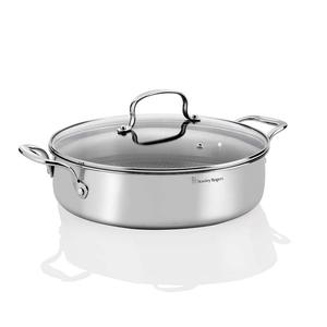 Sr-Matrix Chef's Pan with Glass Lid 28cm
