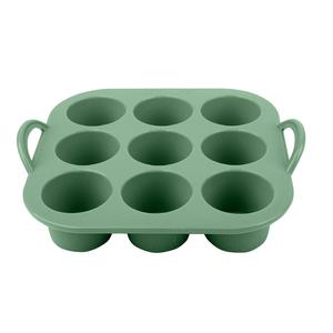 Silicone Air Fryer Mini Muffin Pan 9 cup