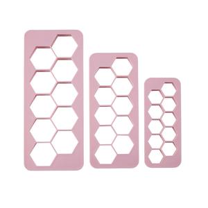 Hexagon Cutters 3 Piece