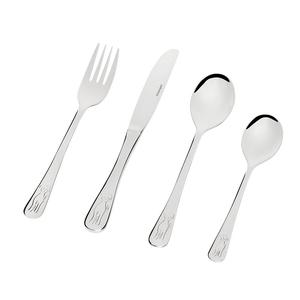 Kid's Cutlery Puppy 4 Piece Set
