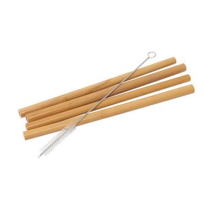 Bamboo Straws 4 Pack