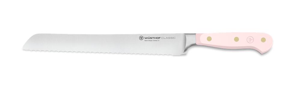 Pink Himalayan Salt Double-Serrated Bread Knife 23cm