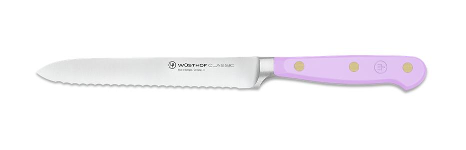 Purple Yam Serrated Utility Knife 14cm
