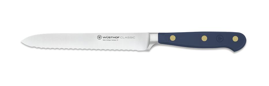 Wild Blueberry Serrated Utility Knife 14cm