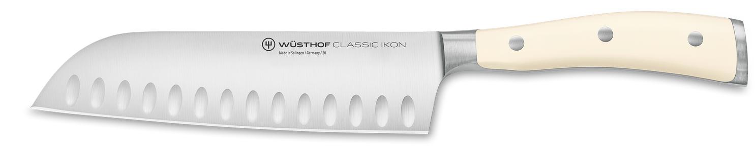 Crème Santoku Knife 17cm