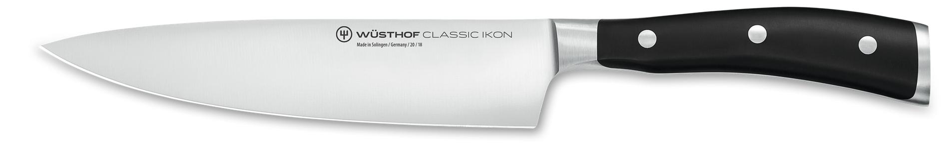 Classic Ikon Black Cook's Knife 18cm