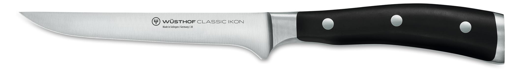 Classic Ikon Black Boning Knife 14cm
