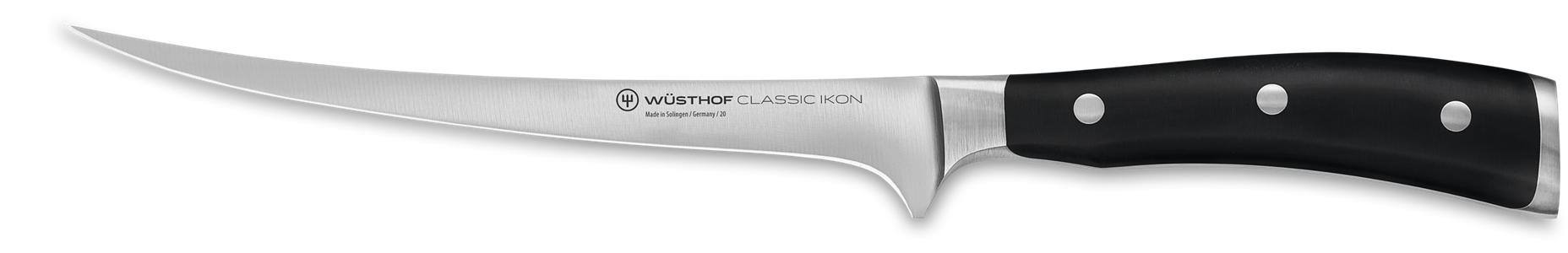 Classic Ikon Black Fillet Knife 18cm
