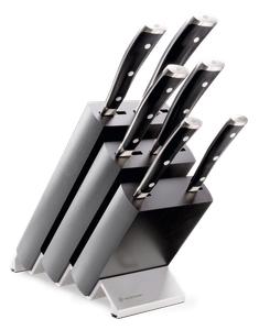 Classic Ikon Black Knife Block 7 Piece Set
