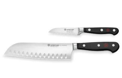 Classic Santoku and Paring Knife Set
