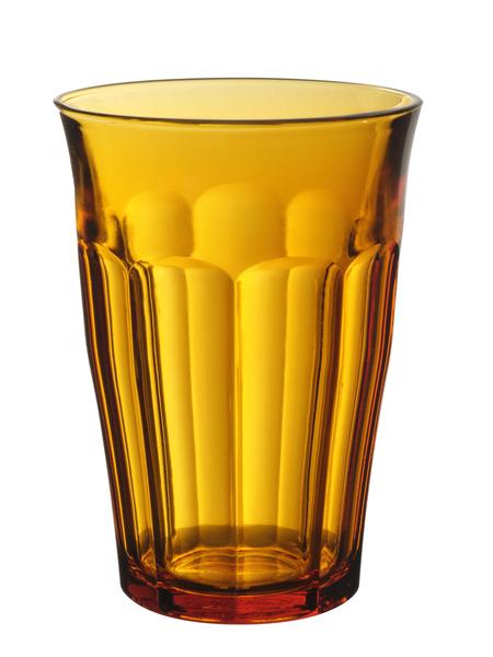 Picardie Hi Ball Tumbler Amber 360ml - Set 4
