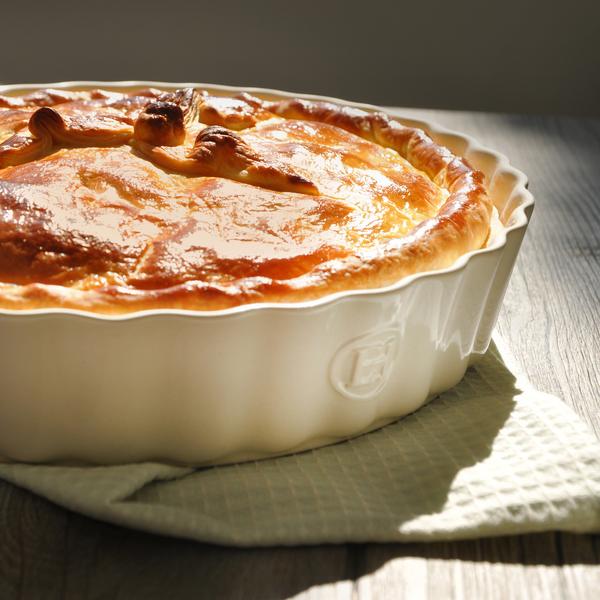 Deep Flan Dish 24cm / 1.15L Clay