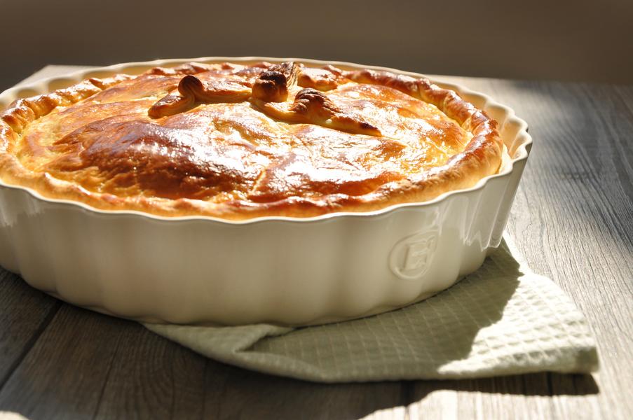 Deep Flan Dish 24cm / 1.15L Clay