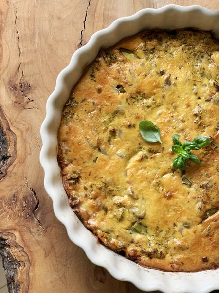 Deep Tart Dish 24cm Flour