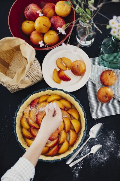 Deep Tart Dish 24cm Flour