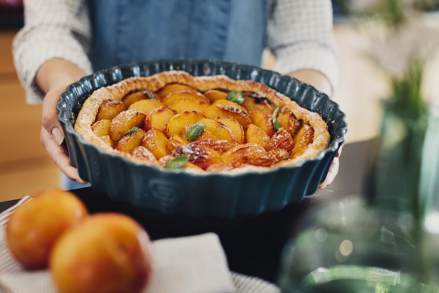 Deep Tart Dish 24cm Flour
