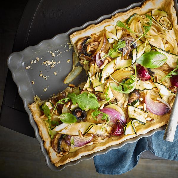 Deep Rectangular Tart Dish Flour