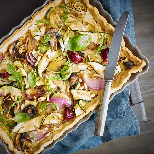Deep Rectangular Tart Dish Flour