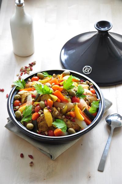 Tagine 27cm Burgundy