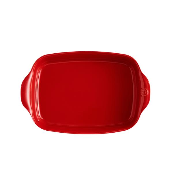 Rectangular Oven Dish Burgundy / 2.7L