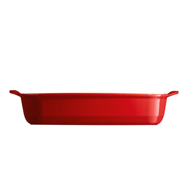 Emile Henry Large Rectangular Oven Dish Burgundy / 4L