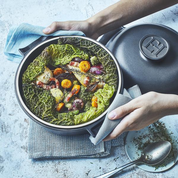 Delight Small Casserole 2L Graphite