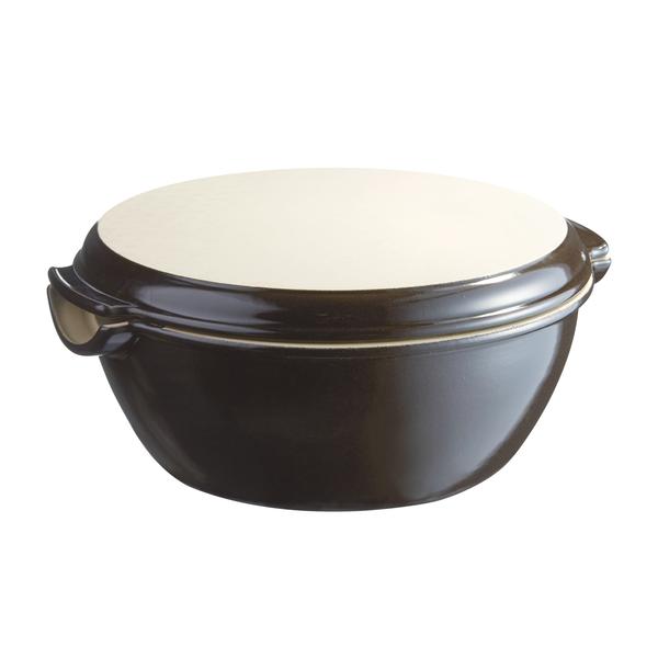 Round Bread Baker Charcoal