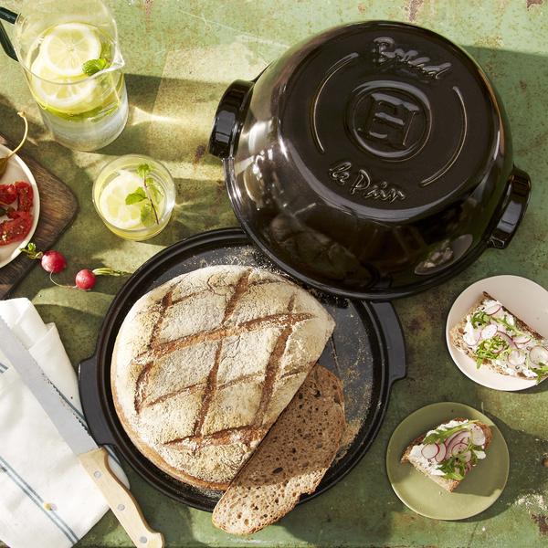 Round Bread Baker Charcoal