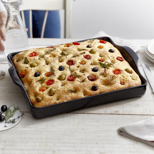 Focaccia Bread Baker Charcoal