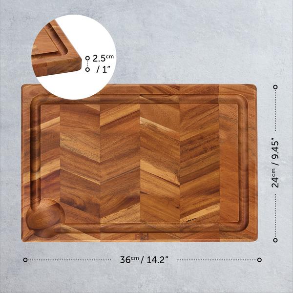 Chevron Cutting Board Medium