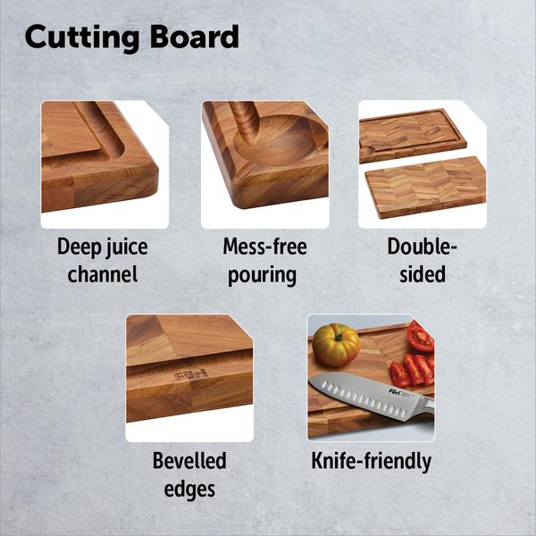 Chevron Cutting Board Medium