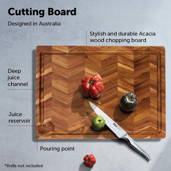 Chevron Cutting Board Large