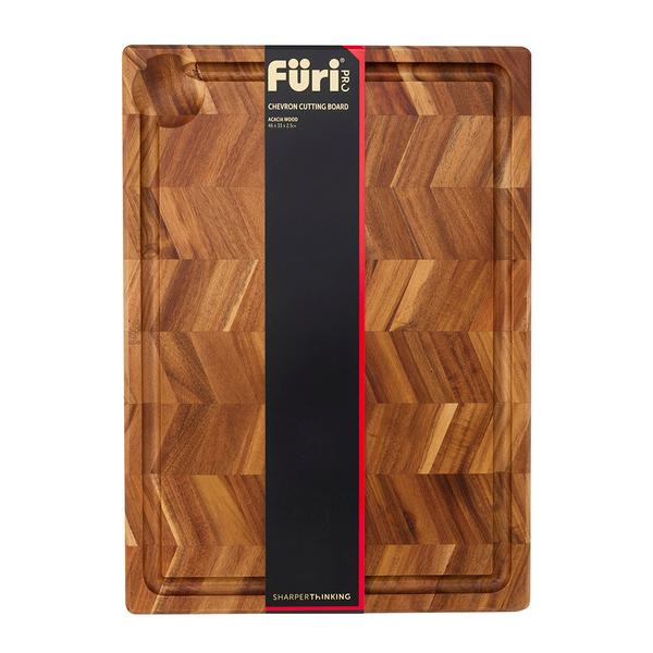 Chevron Cutting Board Large