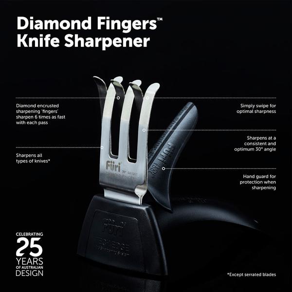 Pro Stainless Steel Knife Block Set 7 Piece