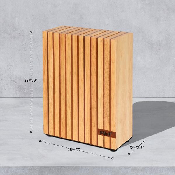 Pro 5 Slot Wood Knife Block
