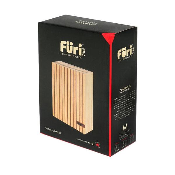 Pro 5 Slot Wood Knife Block