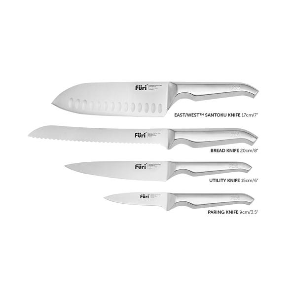 Pro Angular Knife Block Set 5 Piece